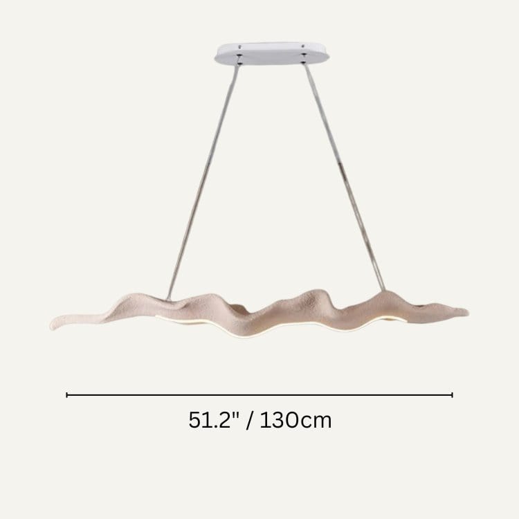 Residence Supply Matte Cream / 51.2" / 130cm - Color Adjustable without Remote Control Aamin Pendant Light
