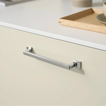 Polished Nickel "Heirloom" Knob and Drawer Pulls.