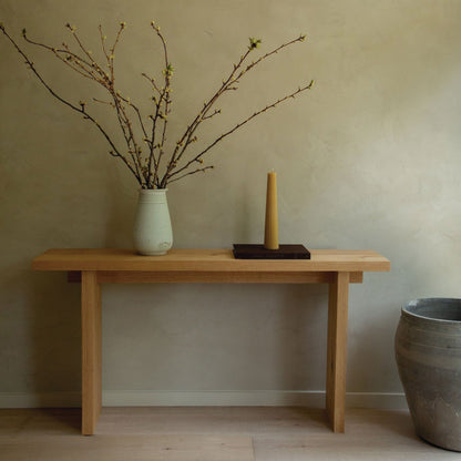 House of Leon Accent Tables Kyoto Entry Console - White Oak Kyoto Entry Console - White Oak