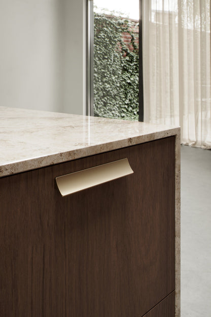 Brushed Bronze "Ciel" Tab Drawer Pulls