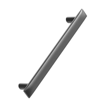 Gun Metal "Flow" T-Bar Cabinet Knob and Drawer Pull.