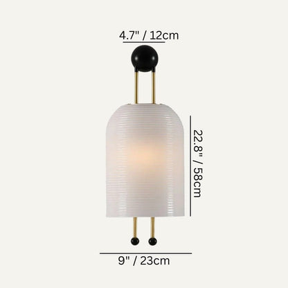 Residence Supply 22.8" x 9" x 4.7" / 58 x 23 x 12cm / Warm Light 3000K Aditya Wall Lamp