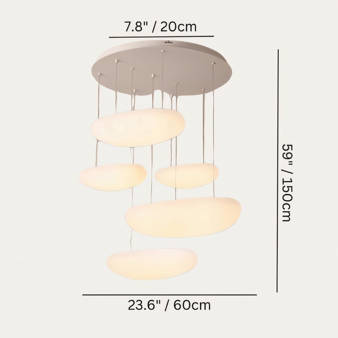 Aetheria Chandelier Light.
