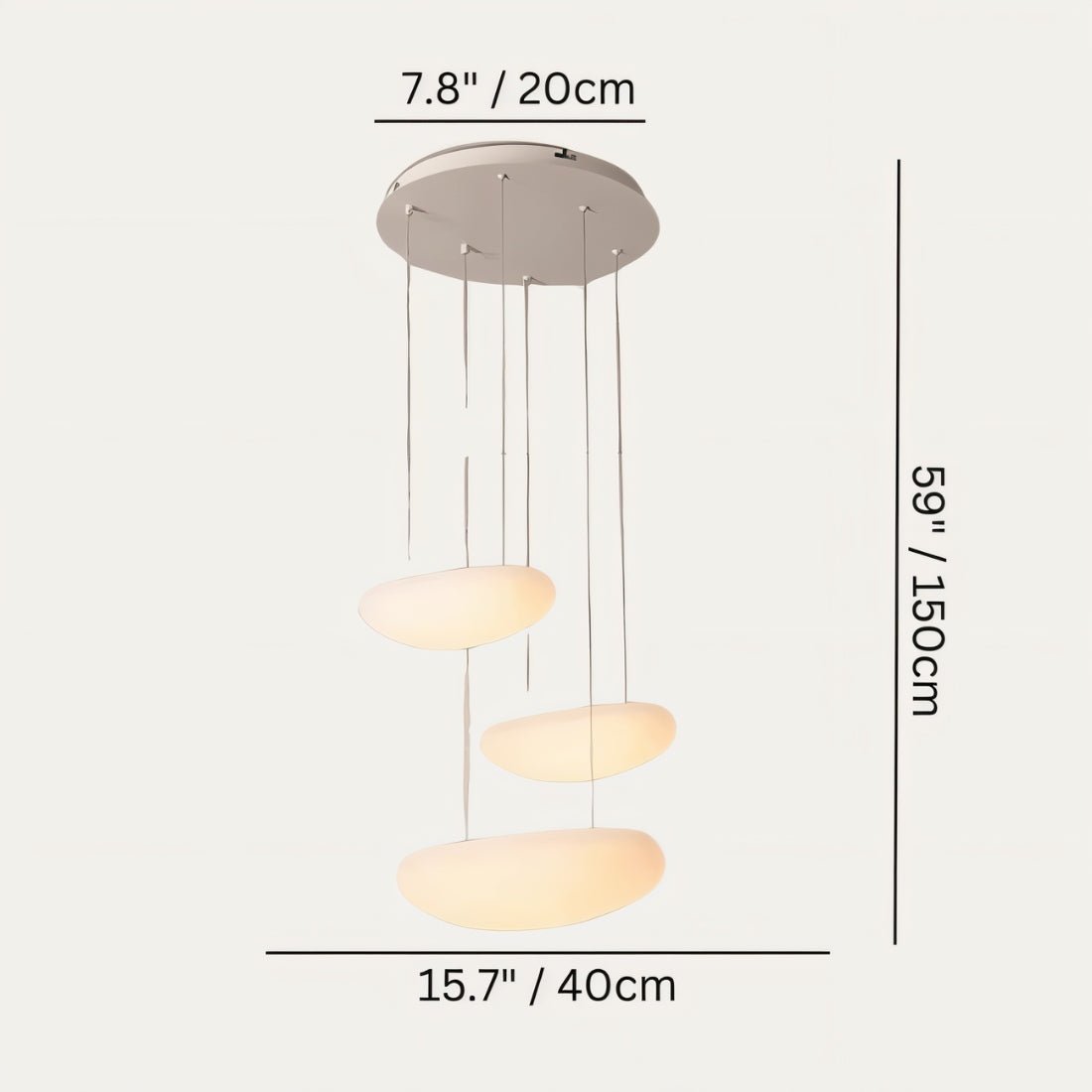 Aetheria Chandelier Light.