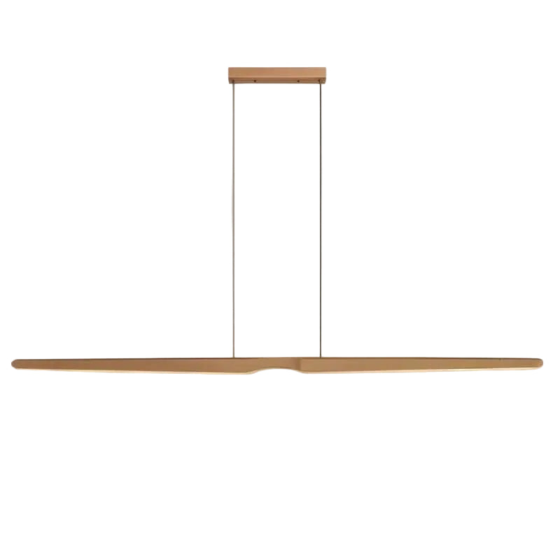 Residence Supply 2.5" x 47.2" / 6.5 x 120cm / 20W / Walnut Afdal Pendant Light Afdal Pendant Light