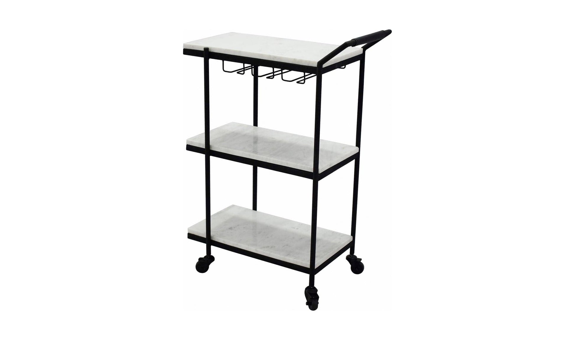 The Carpentry Shop Co. After Hours Bar Cart White After Hours Bar Cart White