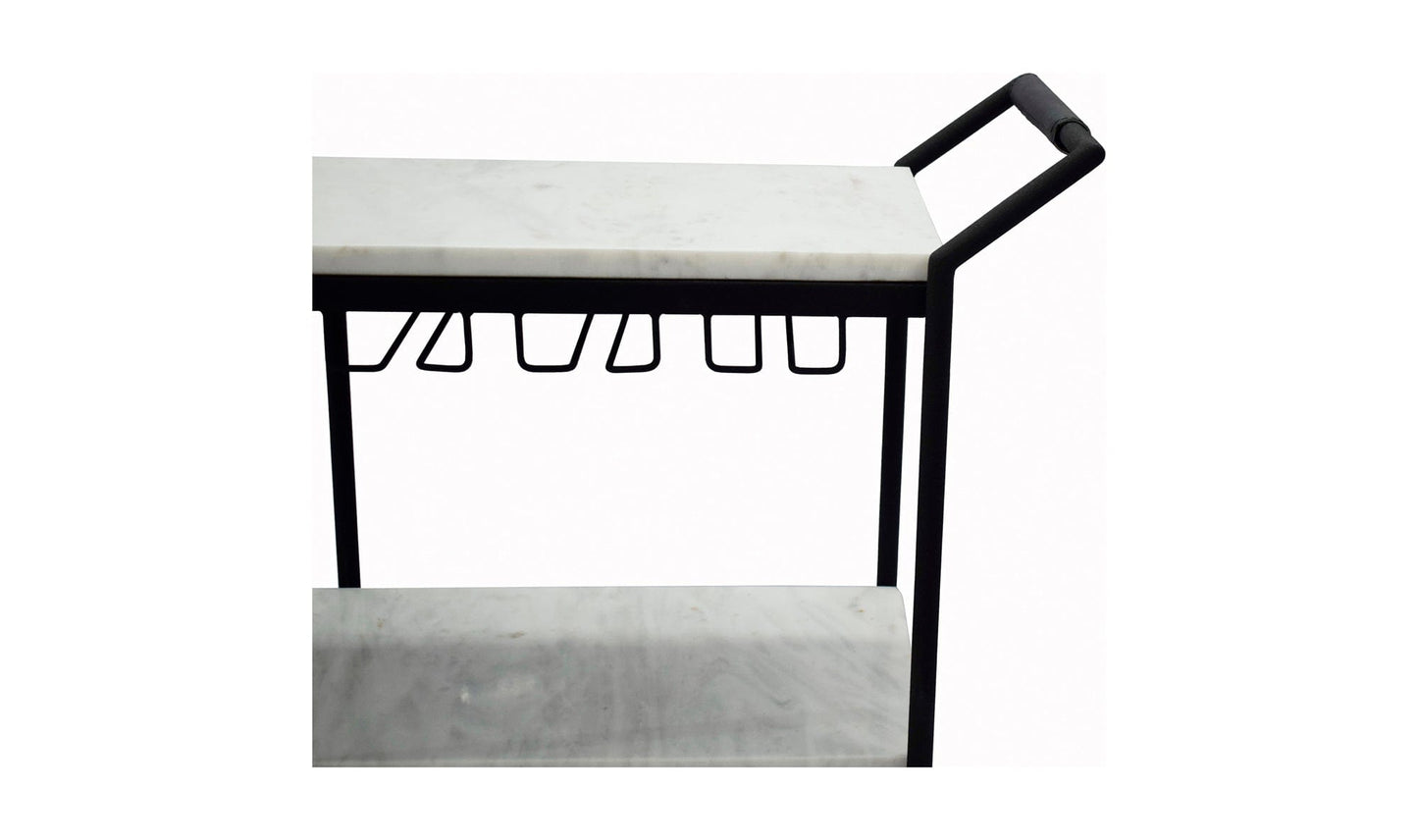 The Carpentry Shop Co. After Hours Bar Cart White After Hours Bar Cart White