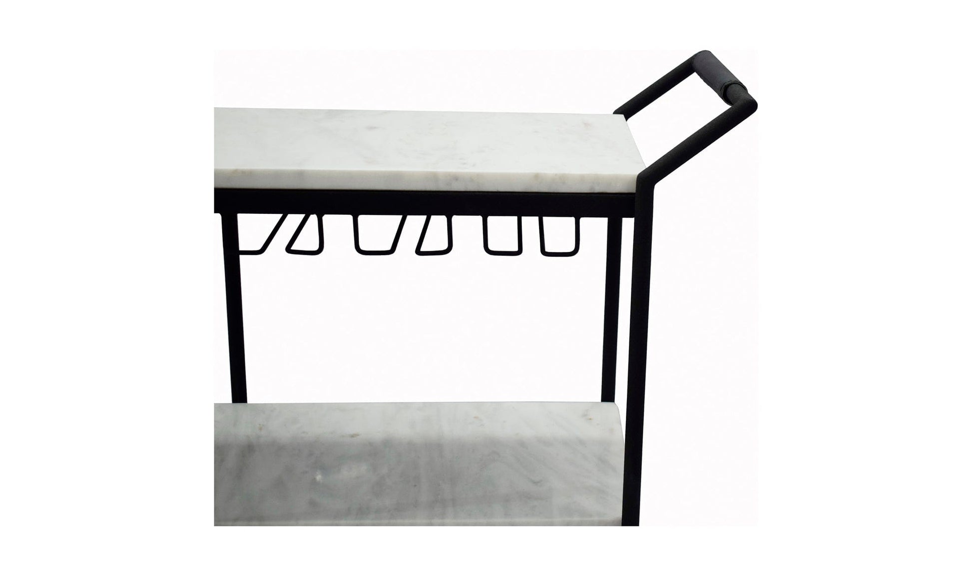 The Carpentry Shop Co. After Hours Bar Cart White After Hours Bar Cart White