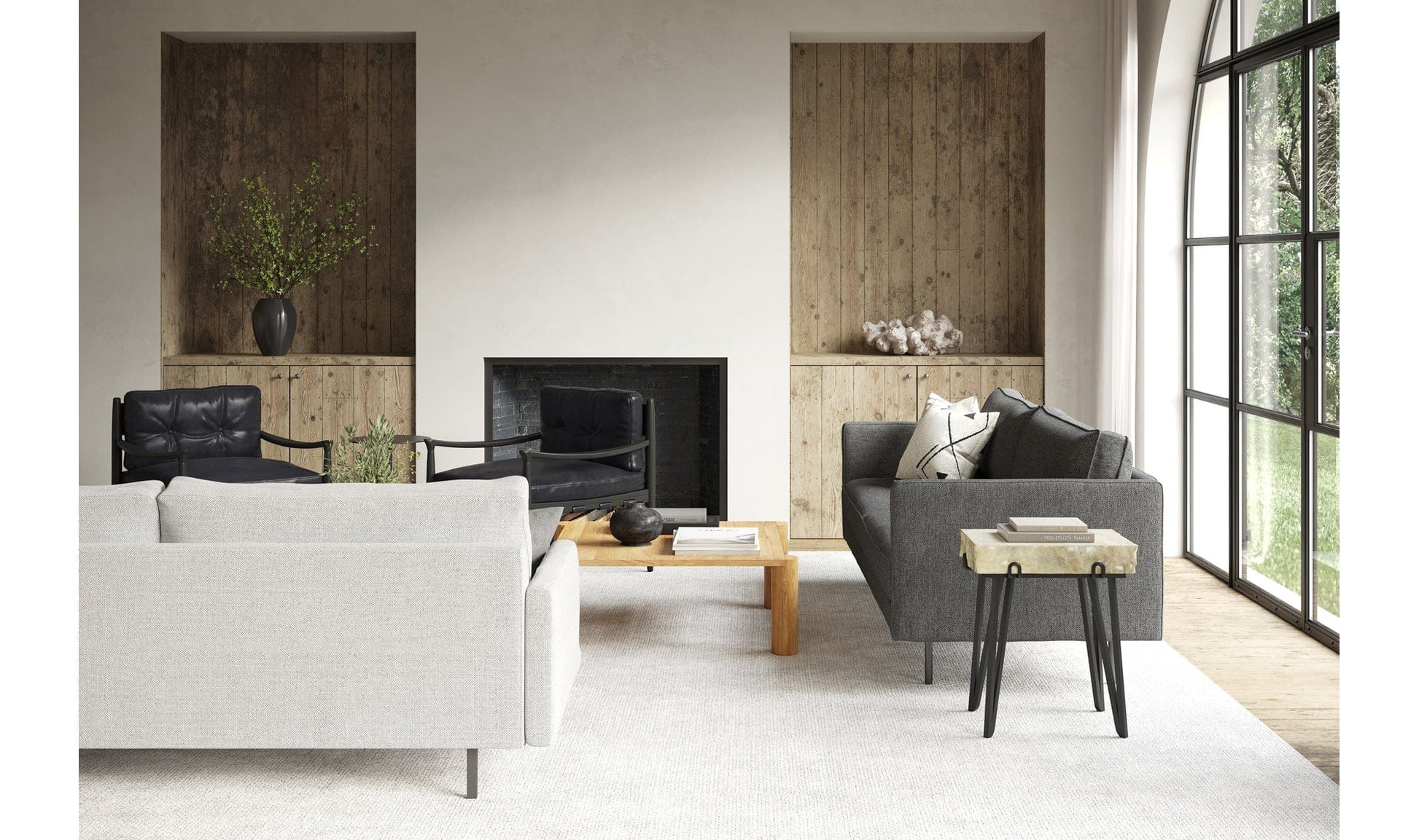 The Carpentry Shop Co. Albert Accent Table Sand Albert Accent Table Sand