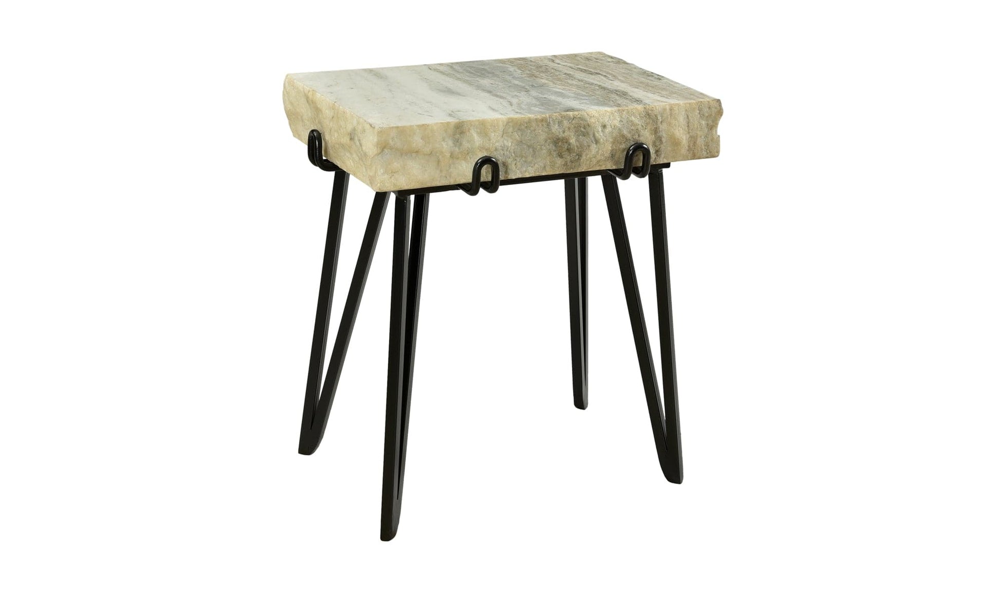 The Carpentry Shop Co. Albert Accent Table Sand Albert Accent Table Sand