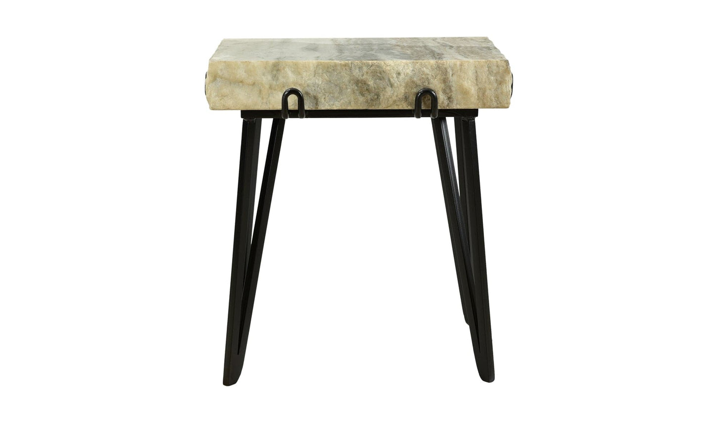 The Carpentry Shop Co. Albert Accent Table Sand Albert Accent Table Sand