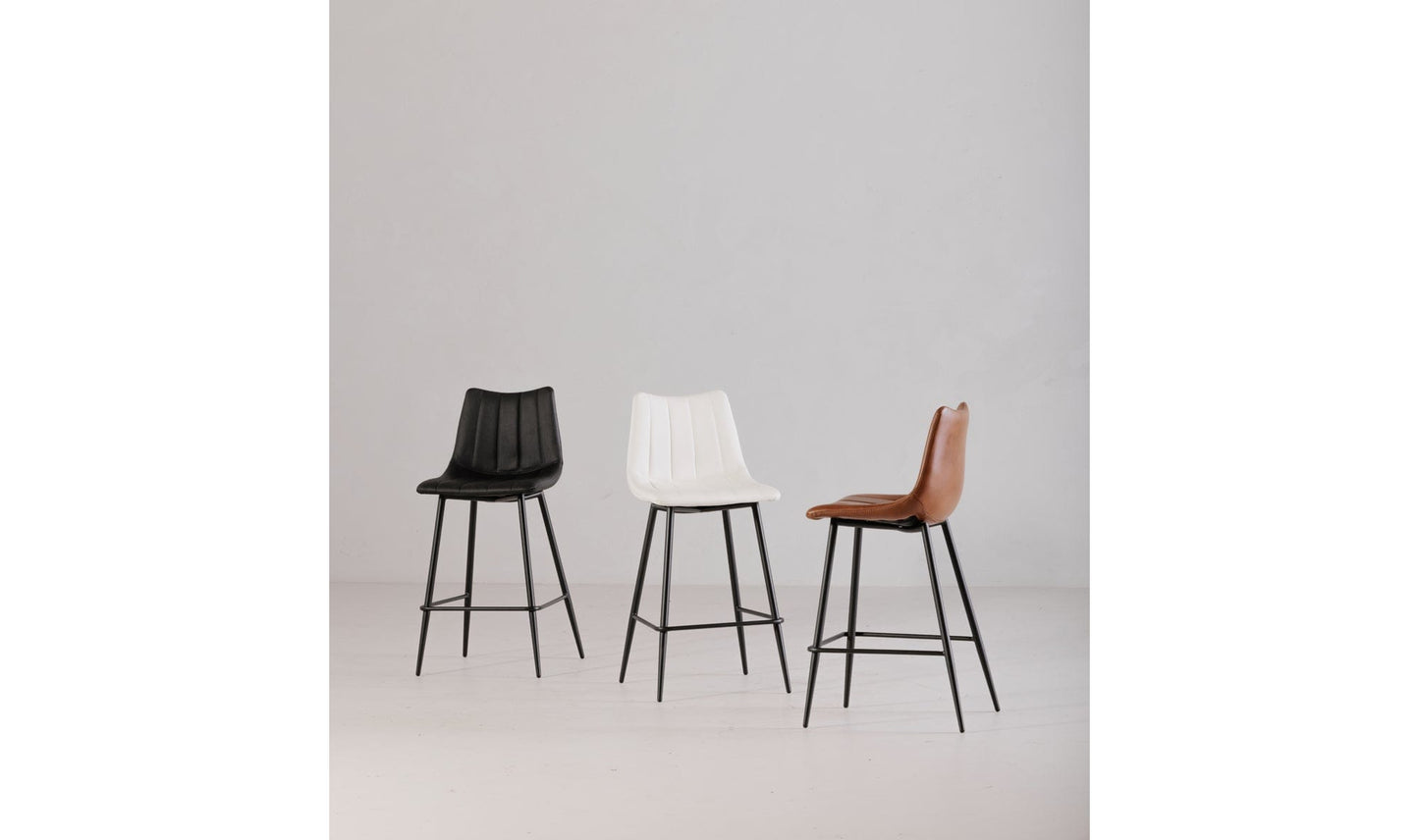 The Carpentry Shop Co. ALIBI COUNTER STOOL BROWN-M2 ALIBI COUNTER STOOL BROWN-M2