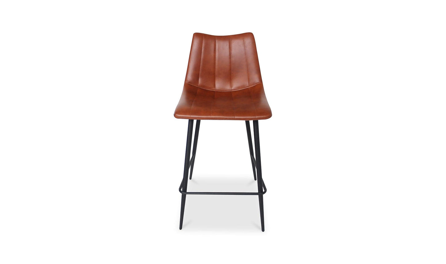 The Carpentry Shop Co. ALIBI COUNTER STOOL BROWN-M2 ALIBI COUNTER STOOL BROWN-M2