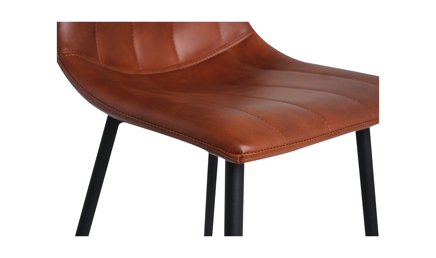 The Carpentry Shop Co. ALIBI COUNTER STOOL BROWN-M2 ALIBI COUNTER STOOL BROWN-M2