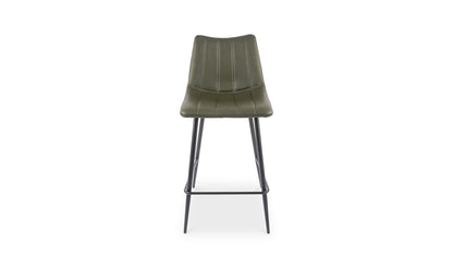 The Carpentry Shop Co. ALIBI COUNTER STOOL DARK GREEN-M2 ALIBI COUNTER STOOL DARK GREEN-M2