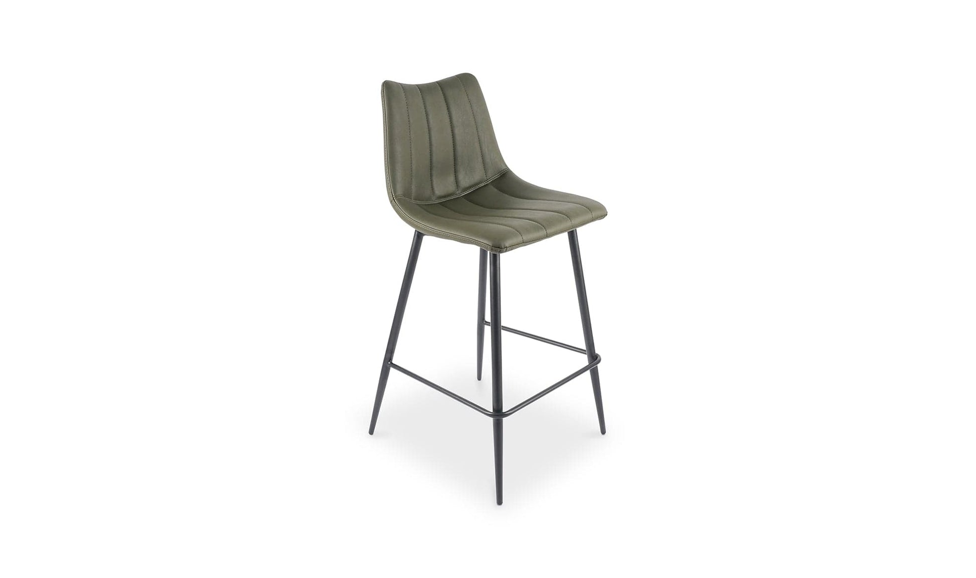 The Carpentry Shop Co. ALIBI COUNTER STOOL DARK GREEN-M2 ALIBI COUNTER STOOL DARK GREEN-M2