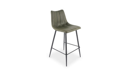 The Carpentry Shop Co. ALIBI COUNTER STOOL DARK GREEN-M2 ALIBI COUNTER STOOL DARK GREEN-M2