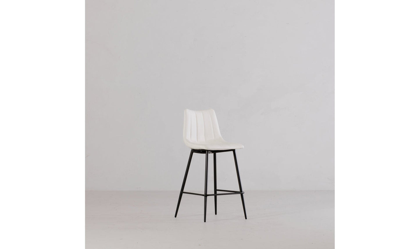 The Carpentry Shop Co. ALIBI COUNTER STOOL IVORY-M2 ALIBI COUNTER STOOL IVORY-M2