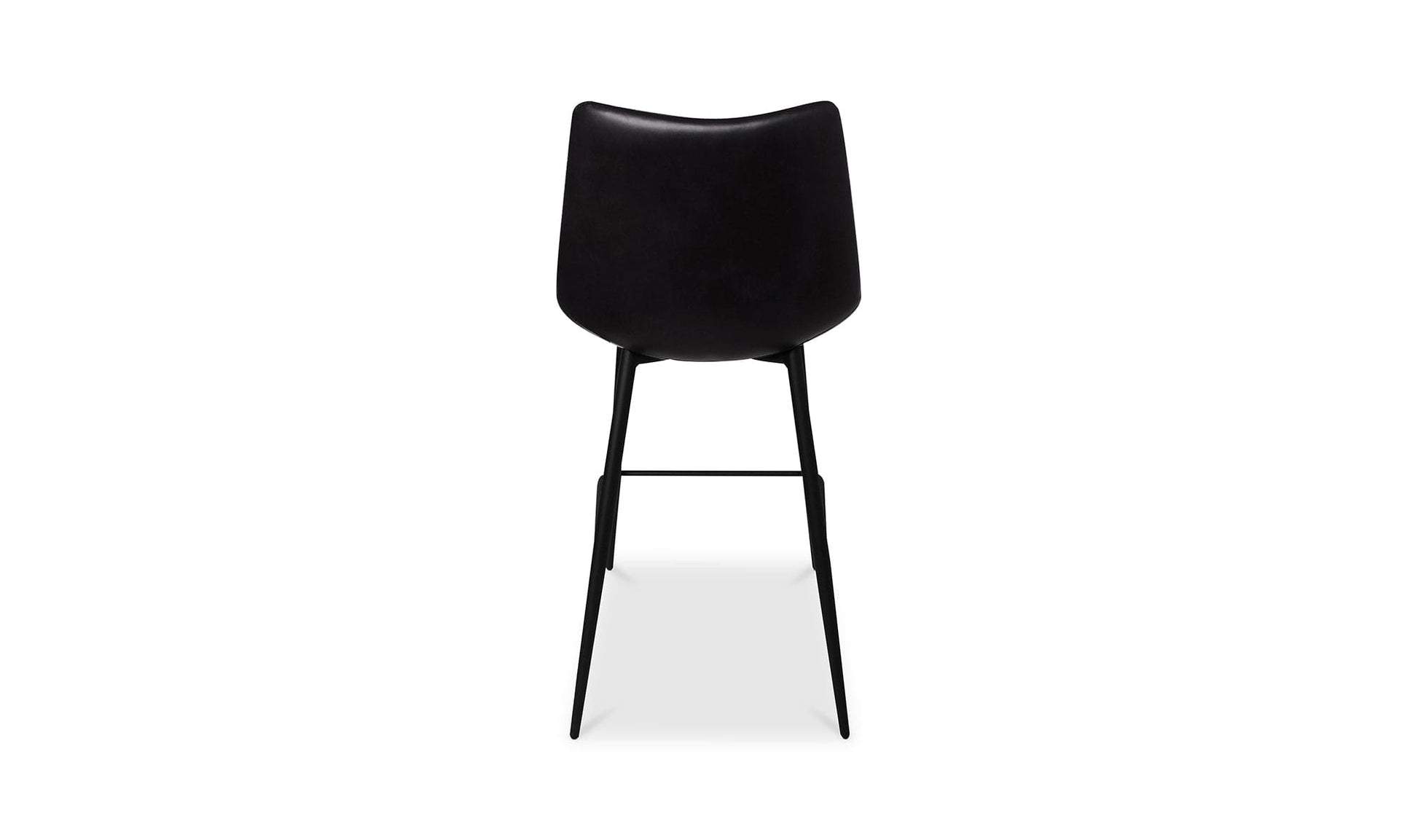 The Carpentry Shop Co. ALIBI COUNTER STOOL MATTE BLACK-M2 ALIBI COUNTER STOOL MATTE BLACK-M2