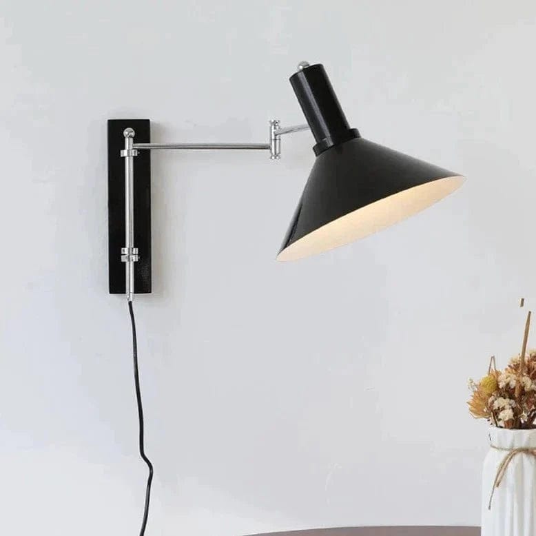 Residence Supply Black - Plug in Electricity Allen Wall Lamp