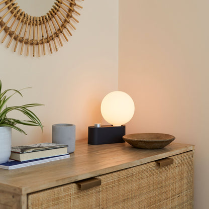 Alumina Multi-Use Lamp in Charcoal.