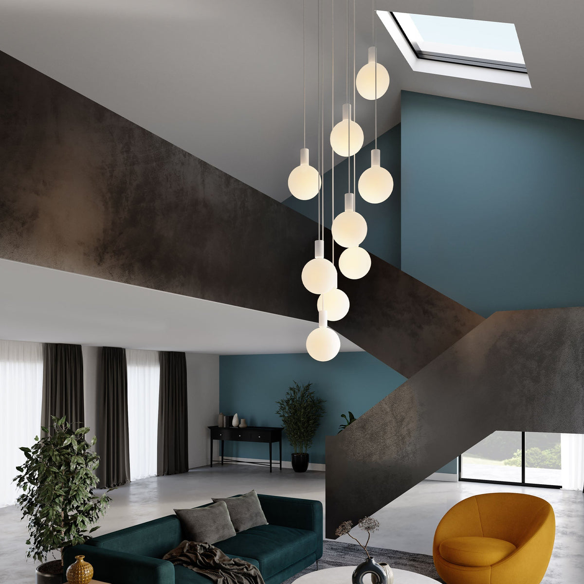 Sphere V E26 Dim-to-Warm LED Bulb.