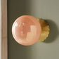 Residence Supply Orange Pink / Warm White (2700-3500K) / 5.9" / 15cm Amelia Wall Lamp