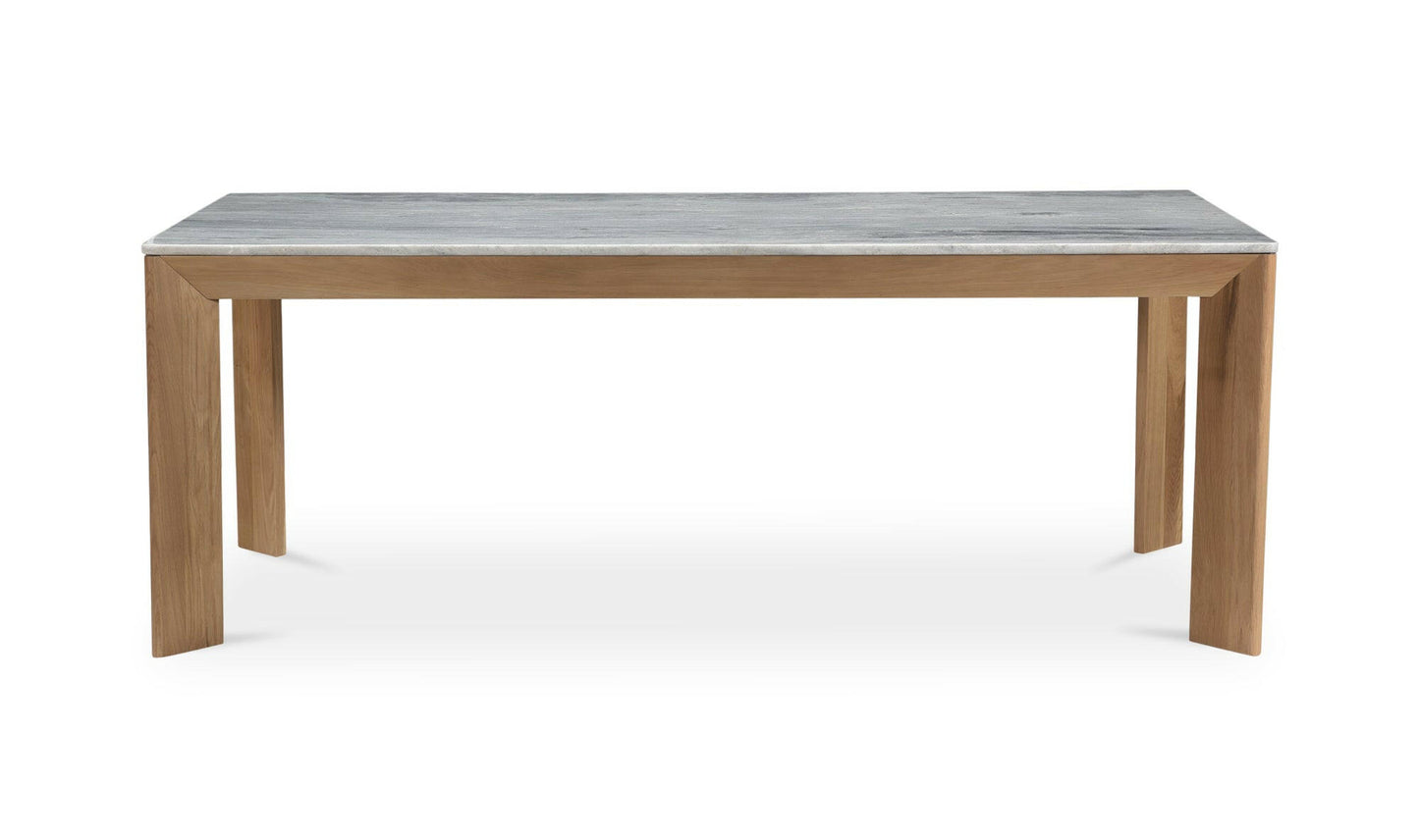 Moe's ANGLE MARBLE DINING RECTANGULAR TABLE