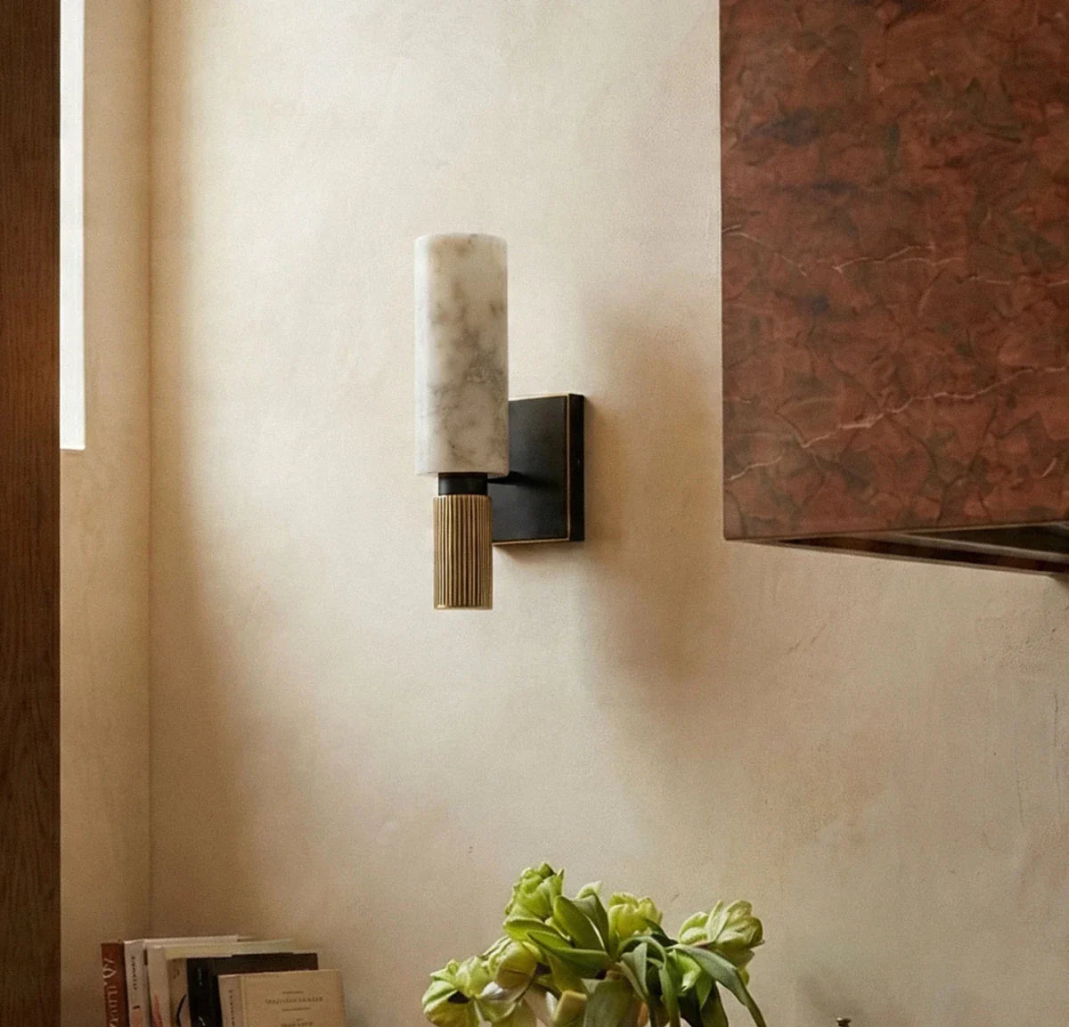 Ansu Alabaster Wall Lamp.