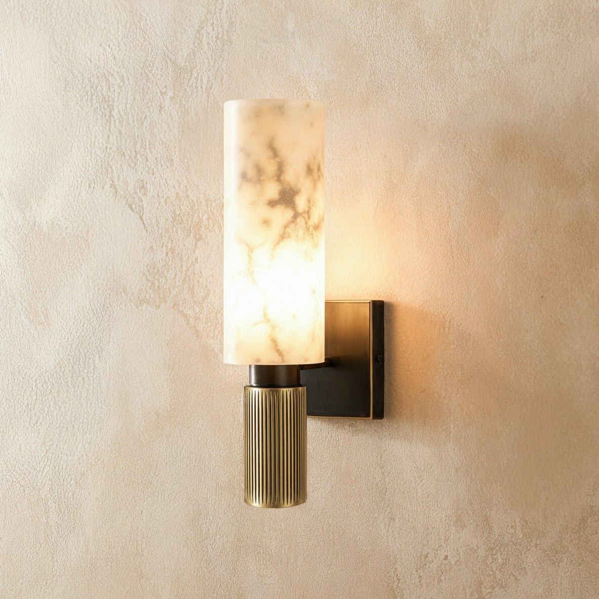 Ansu Alabaster Wall Lamp.