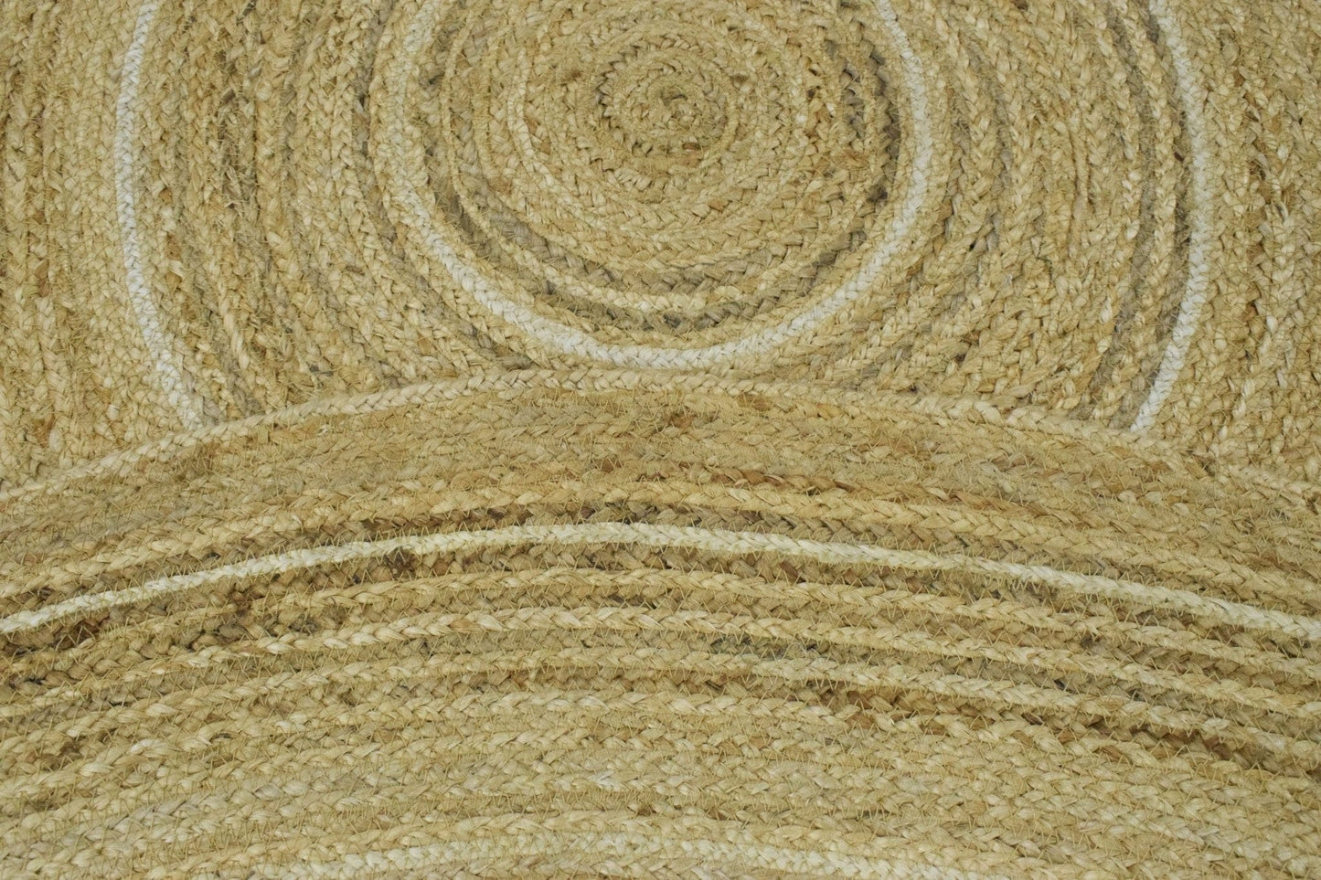 The Rug Decor Area Rug 100% ALL NATURAL FIBER HAND BRAIDED BOHO ROUND JUTE RUG 100% ALL NATURAL FIBER HAND BRAIDED BOHO ROUND JUTE RUG