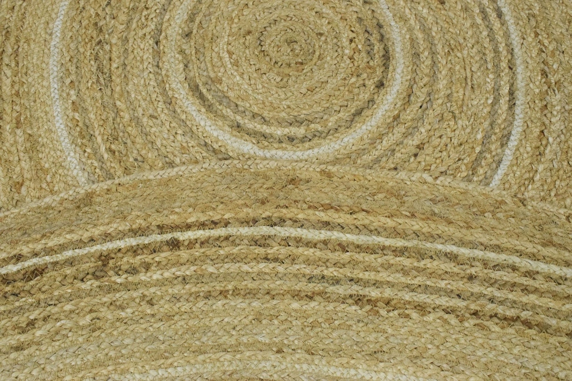The Rug Decor Area Rug 100% ALL NATURAL FIBER HAND BRAIDED BOHO ROUND JUTE RUG 100% ALL NATURAL FIBER HAND BRAIDED BOHO ROUND JUTE RUG