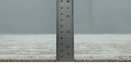 The Rug Decor Area Rug Antique Style Custom Made Traditional Silver and Brown Oriental Oushak Wool Area Rug Antique Style Custom Made Traditional Silver and Brown Oriental Oushak Wool Area Rug