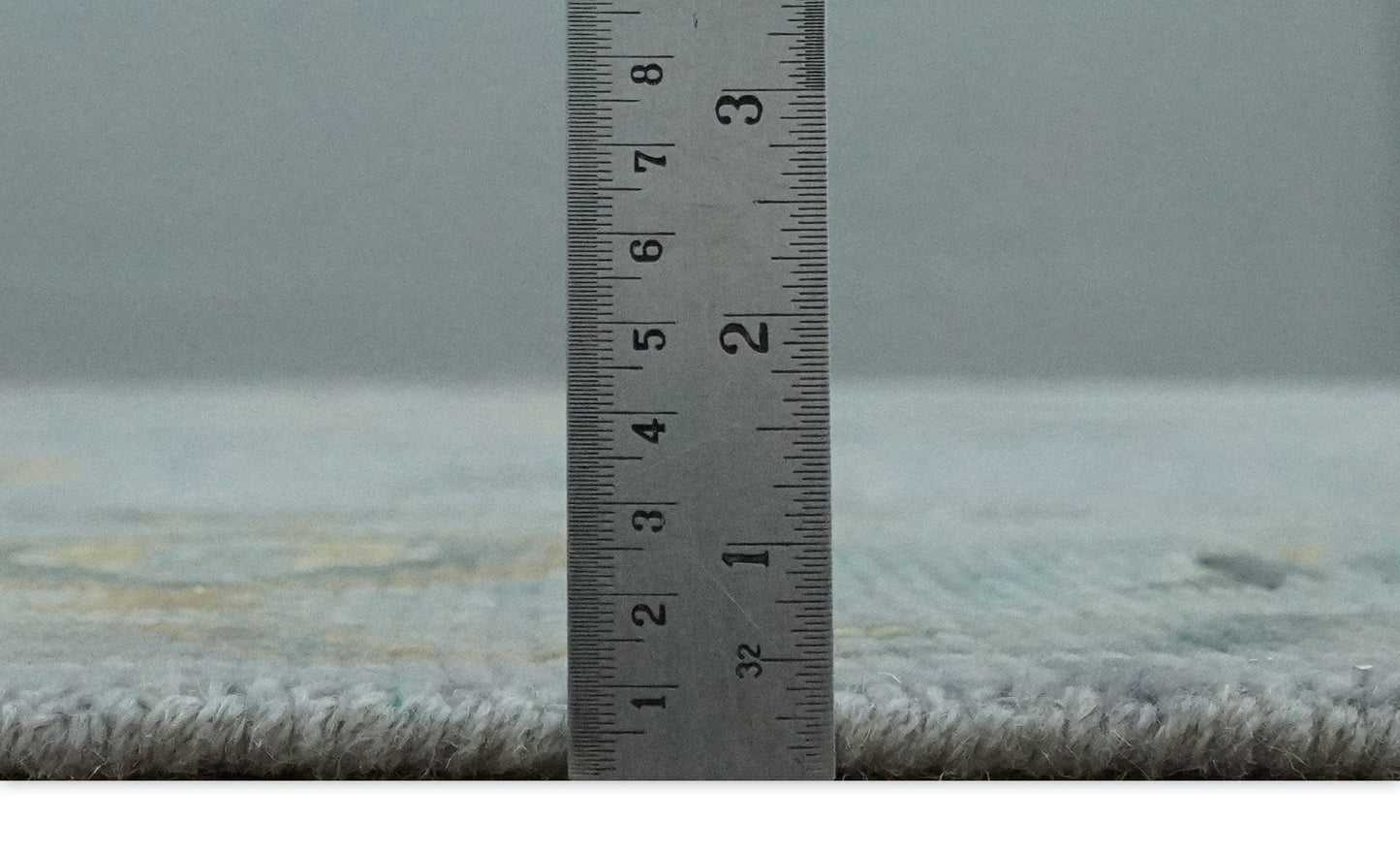 The Rug Decor Area Rug Antique Style Silver and Gray Traditional Hand knotted Oushak Custom Made wool Rug Antique Style Silver and Gray Traditional Hand knotted Oushak Custom Made wool Rug