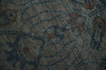 The Rug Decor Area Rug Custom Made Antique Style Gray, Taupe and Gray Traditional Design wool Rug Custom Made Antique Style Gray, Taupe and Gray Traditional Design wool Rug