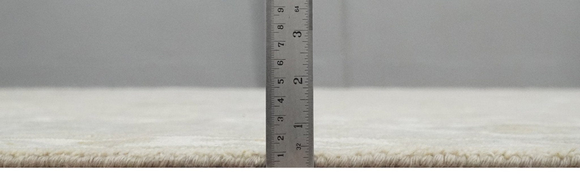 The Rug Decor Area Rug Custom Made Beige and Ivory Hand Knotted Traditional Oushak Wool Area Rug Custom Made Beige and Ivory Hand Knotted Traditional Oushak Wool Area Rug