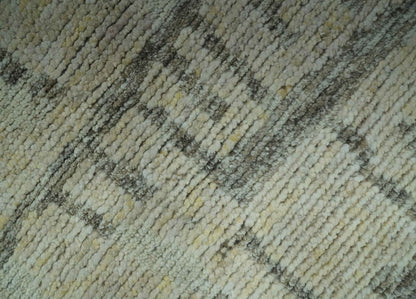 The Rug Decor Area Rug Custom Made Beige, Olive and Gray Hand Knotted Modern Abstract wool Area Rug Custom Made Beige, Olive and Gray Hand Knotted Modern Abstract wool Area Rug
