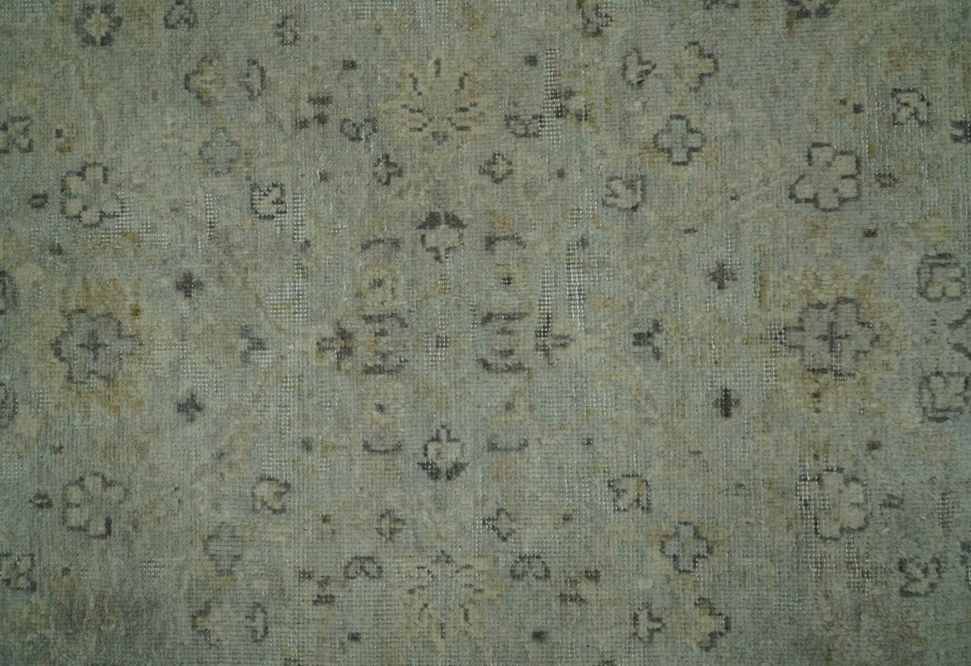 The Rug Decor Area Rug Custom Made Distress Finished Beige, Silver and Charcoal Traditional Wool Rug Custom Made Distress Finished Beige, Silver and Charcoal Traditional Wool Rug