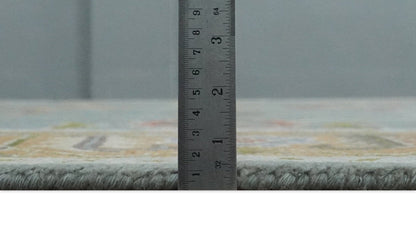 The Rug Decor Area Rug Custom Made Gray and Gold Hand knotted Traditional Oushak wool Area Rug Custom Made Gray and Gold Hand knotted Traditional Oushak wool Area Rug