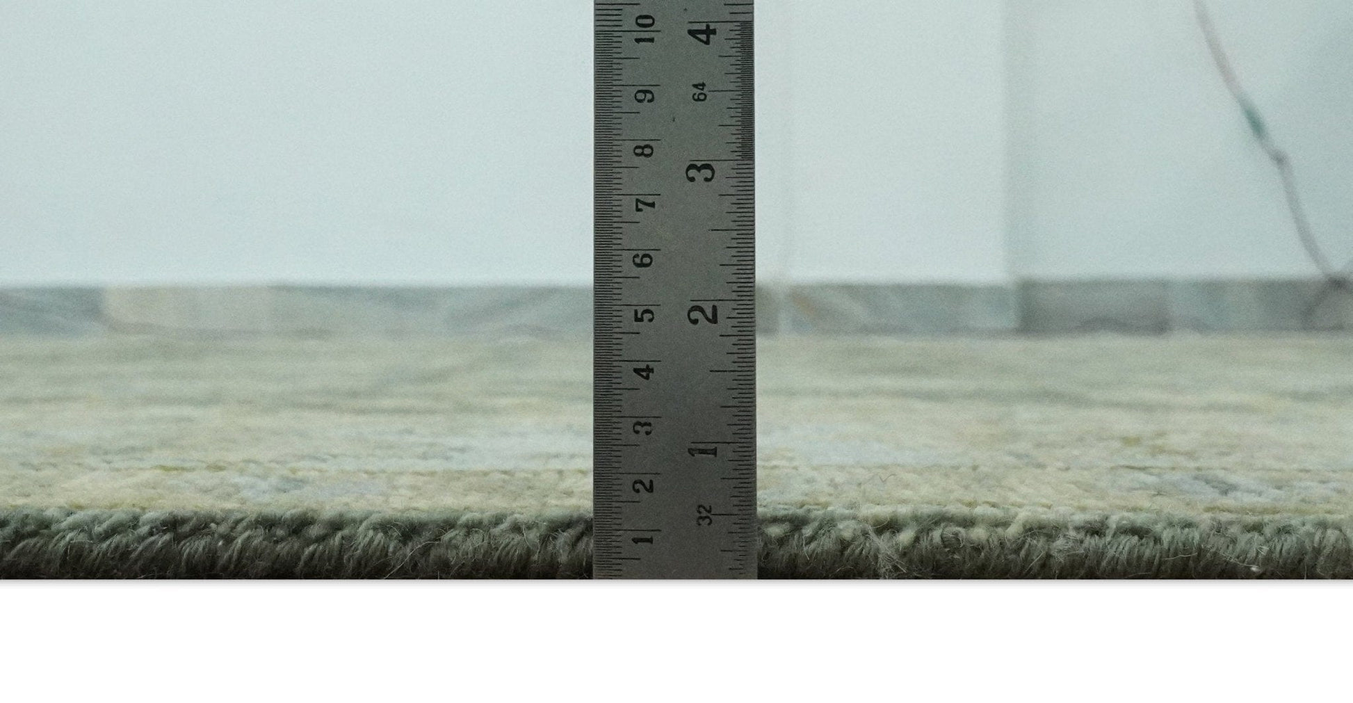 The Rug Decor Area Rug Custom Made Green, Silver and Olive Hand knotted Traditional Oushak Wool Area Rug Custom Made Green, Silver and Olive Hand knotted Traditional Oushak Wool Area Rug