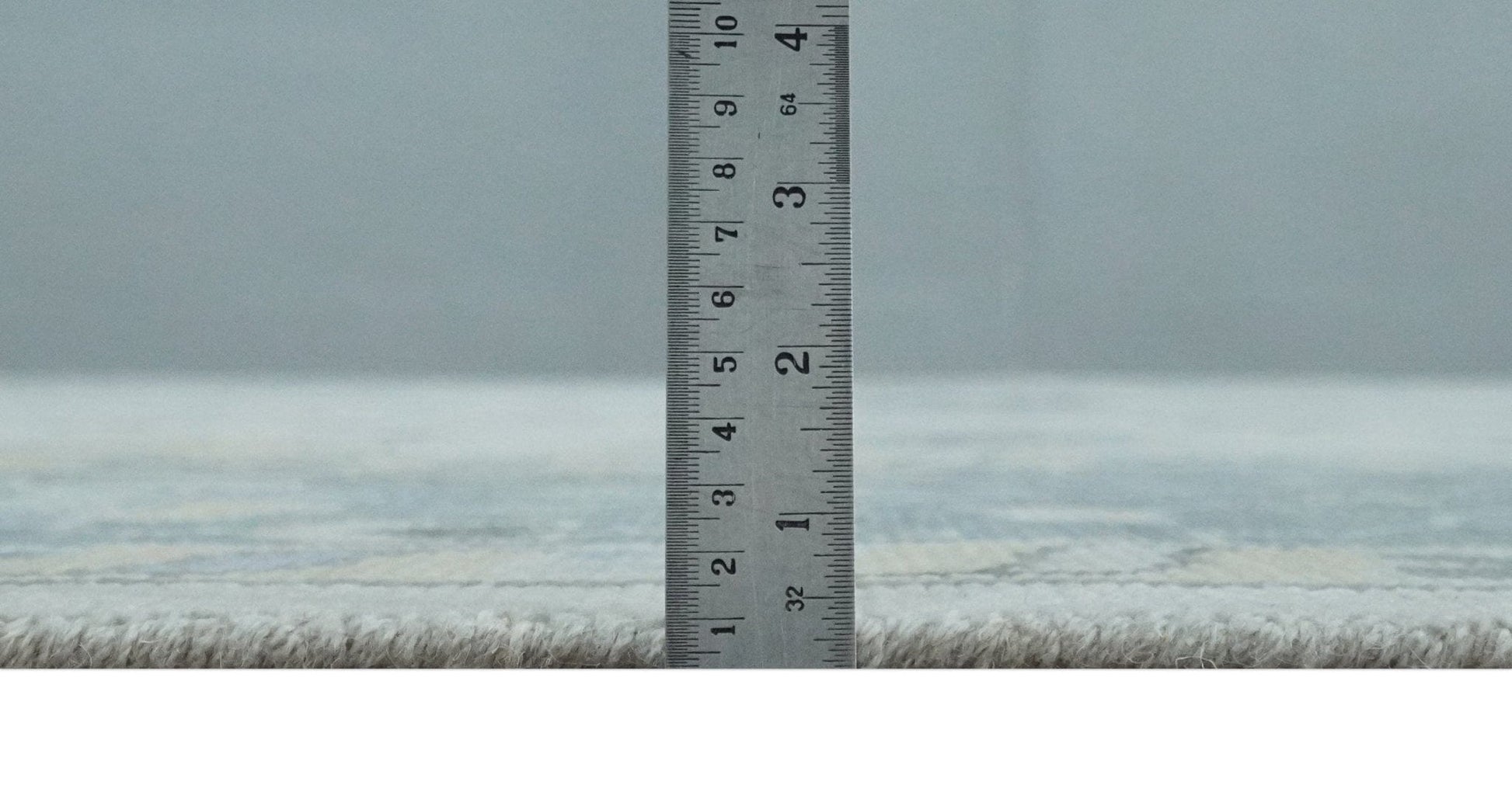 The Rug Decor Area Rug Custom Made Hand Knotted Silver, Blue and Beige Traditional Oushak Wool Area Rug Custom Made Hand Knotted Silver, Blue and Beige Traditional Oushak Wool Area Rug