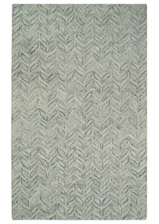 The Rug Decor Area Rug 5x8 Custom Made Hand Tufted Modern Scandinavian Wool Rug Custom Made Hand Tufted Modern Scandinavian Wool Rug