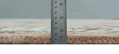 The Rug Decor Area Rug Custom Made Hand Tufted Peach Pink and Ivory Modern Colorful Oushak Rug, Kids, Living Room and Bedroom Rug Custom Made Hand Tufted Peach Pink and Ivory Modern Colorful Oushak Rug, Kids, Living Room and Bedroom Rug