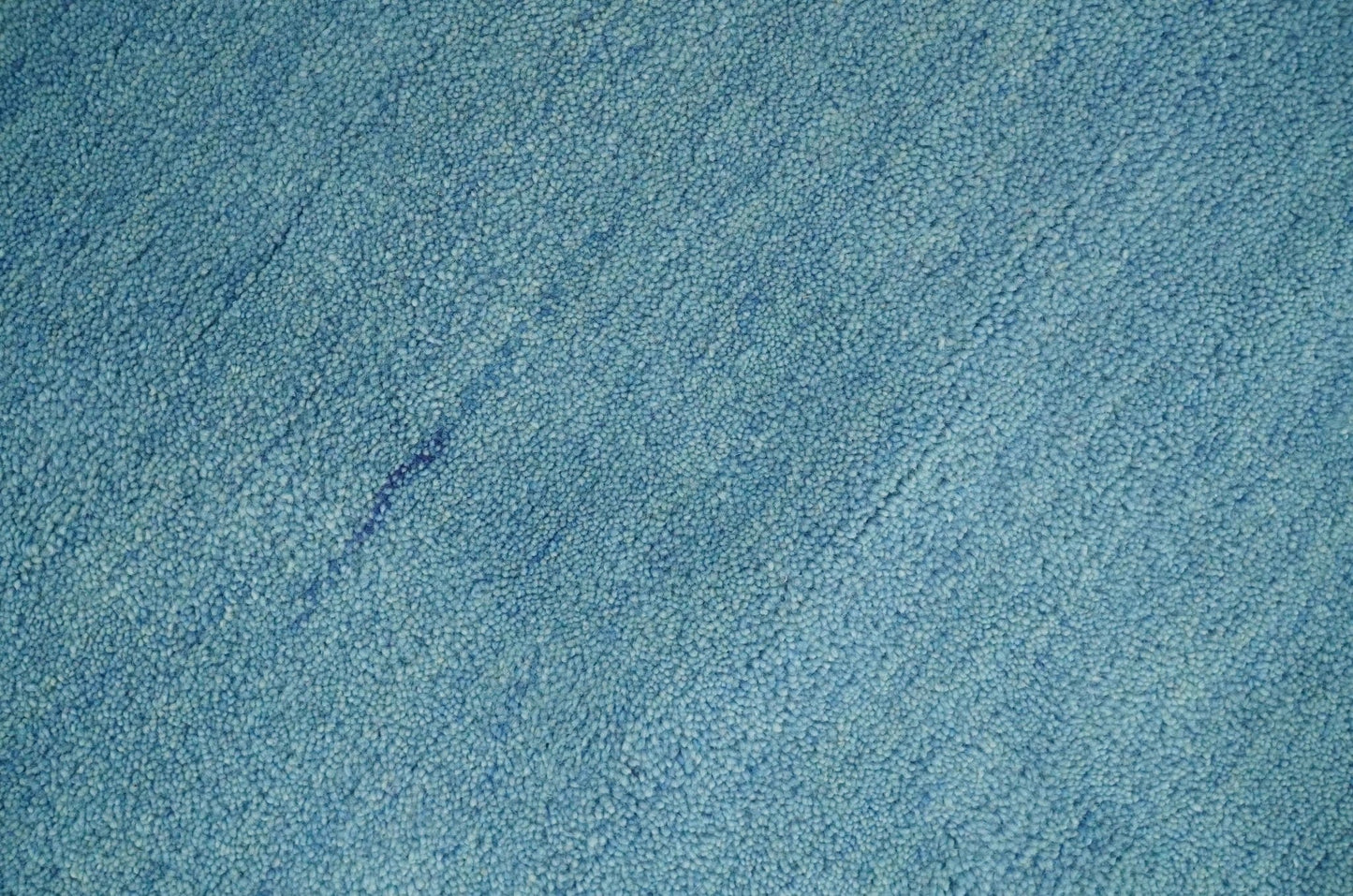 The Rug Decor Area Rug Custom Made Hand Tufted Solid Plane Light Blue Woolen wool Area Rug Custom Made Hand Tufted Solid Plane Light Blue Woolen wool Area Rug