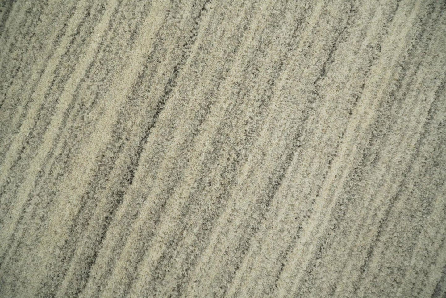 The Rug Decor Area Rug Custom Made Hand Tufted Solid Shaded Brown, Beige and Gray Area Rug Custom Made Hand Tufted Solid Shaded Brown, Beige and Gray Area Rug