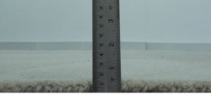 The Rug Decor Area Rug Custom Made Ivory, Gray and Beige Modern Contemporary Hand Tufted wool rug Custom Made Ivory, Gray and Beige Modern Contemporary Hand Tufted wool rug