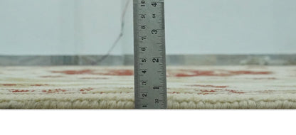 The Rug Decor Area Rug Custom Made Ivory, Olive and Maroon Traditional Medallion Mamluk Design wool Rug Custom Made Ivory, Olive and Maroon Traditional Medallion Mamluk Design wool Rug