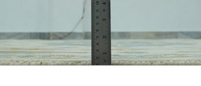 The Rug Decor Area Rug Custom Made Ivory, Olive and Teal Hand Knotted Traditional Medallion Mamluk Design wool Rug Custom Made Ivory, Olive and Teal Hand Knotted Traditional Medallion Mamluk Design wool Rug