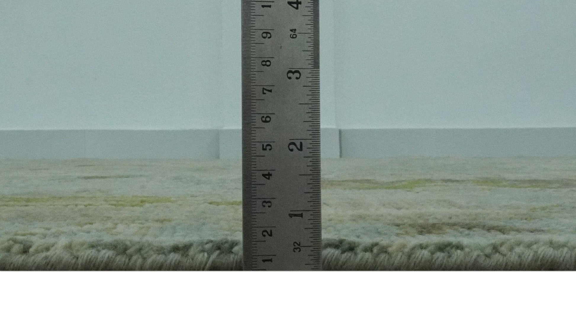 The Rug Decor Area Rug Custom Made Silver and Green Hand Knotted Traditional Oushak wool area rug Custom Made Silver and Green Hand Knotted Traditional Oushak wool area rug