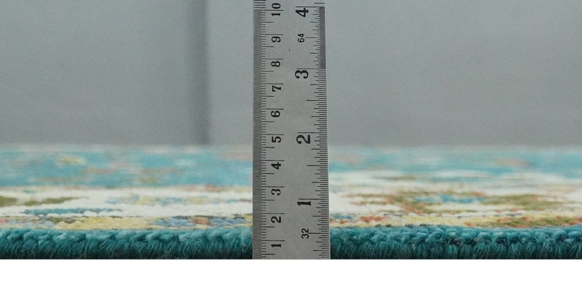 The Rug Decor Area Rug Custom Made Teal and Ivory Hand knotted Traditional Oushak wool Area Rug Custom Made Teal and Ivory Hand knotted Traditional Oushak wool Area Rug